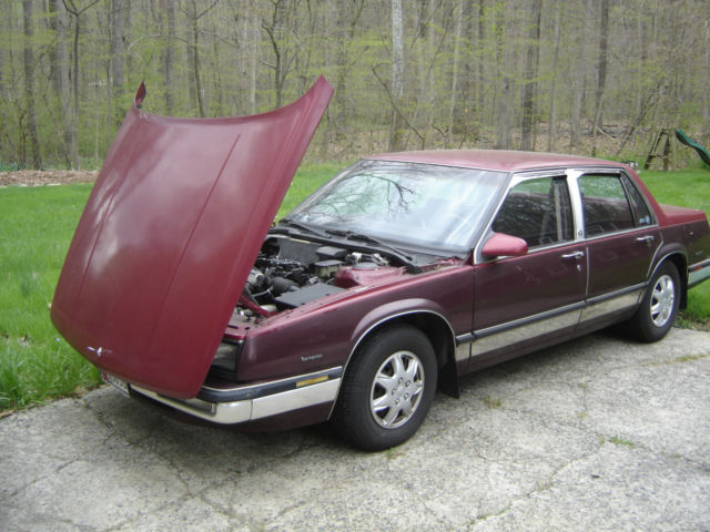 1987 Red Buick LeSabre Coupe