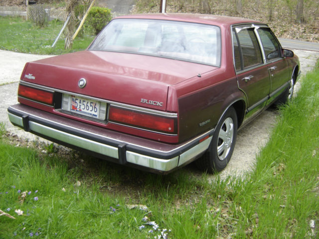 1987 Red Buick LeSabre Coupe