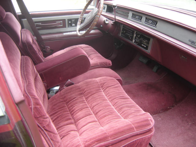 1987 Red Buick LeSabre Coupe
