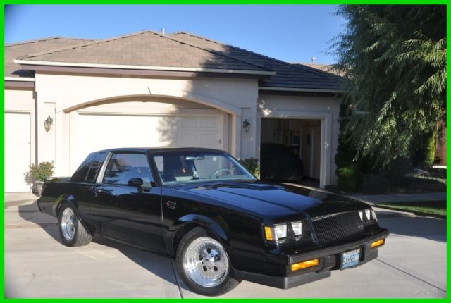 1987 Black Buick Regal