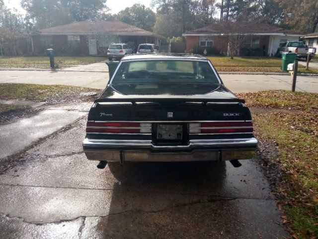 1987 Black Buick Regal Coupe