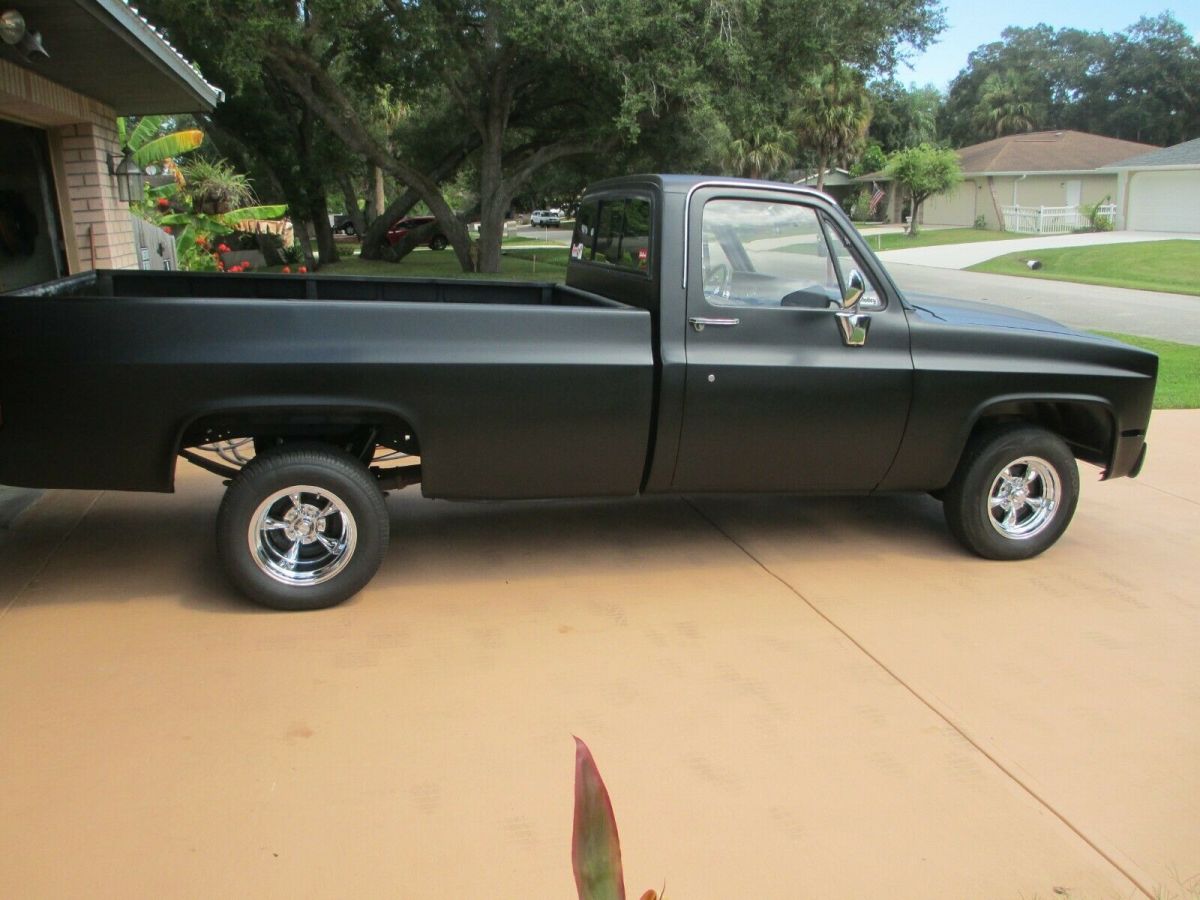 1987 Black Chevrolet C-10 Standard Cab Pickup