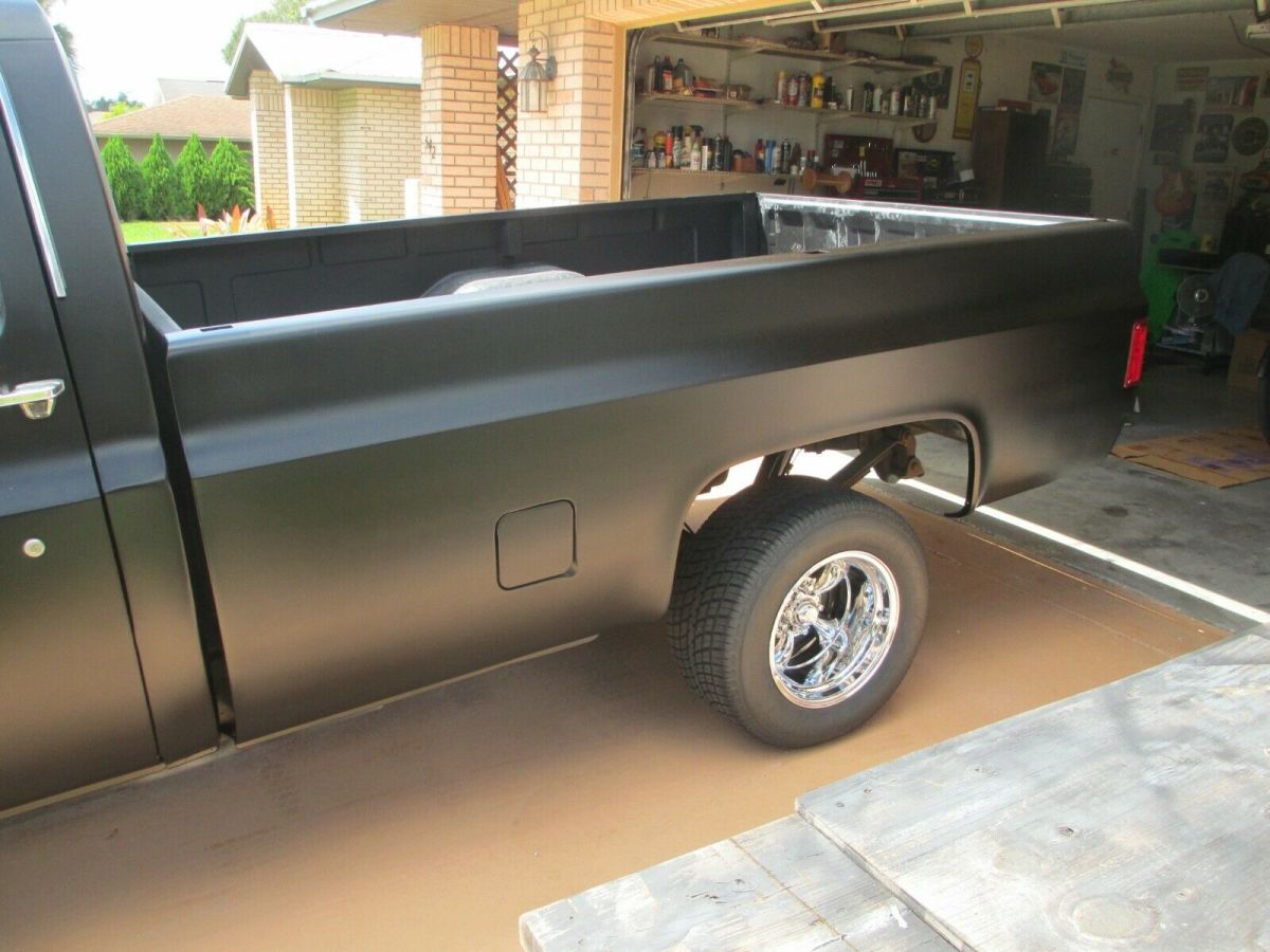 1987 Black Chevrolet C-10 Standard Cab Pickup