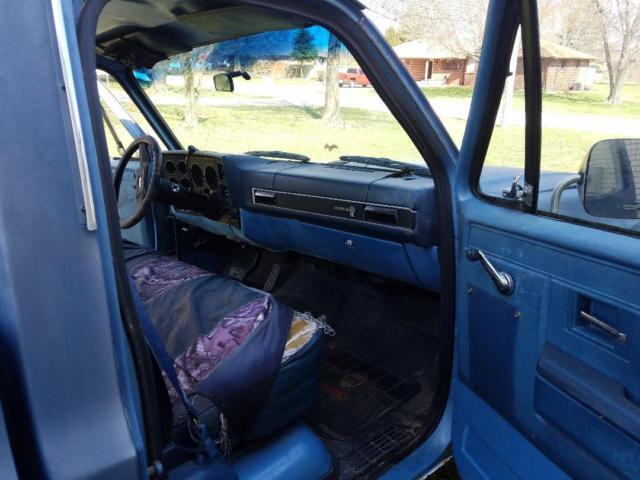 1987 Blue Chevrolet C/K Pickup 1500 Standard Cab Pickup