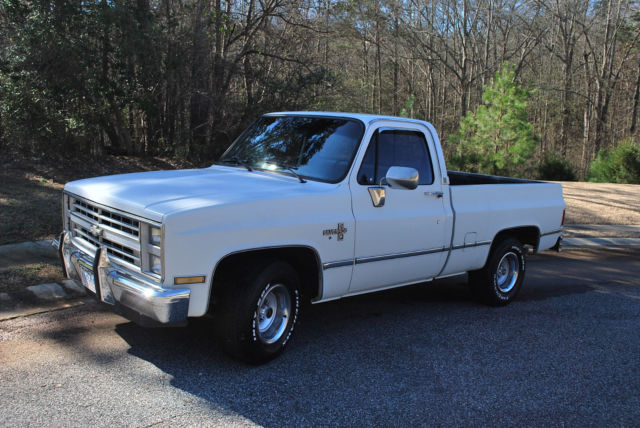 1987 Black Chevrolet C-10