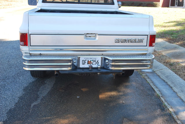 1987 Black Chevrolet C-10