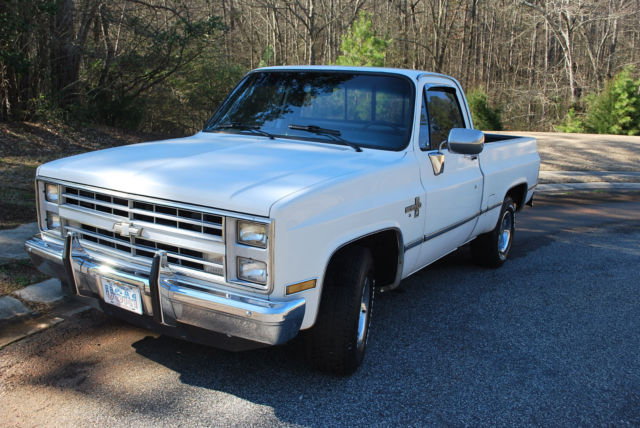1987 Black Chevrolet C-10
