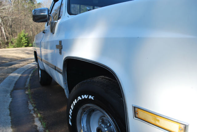 1987 Black Chevrolet C-10