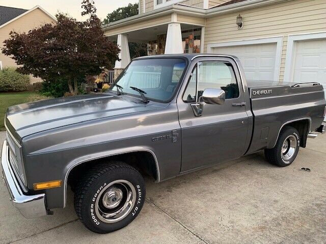 1987 Gray Chevrolet C-10