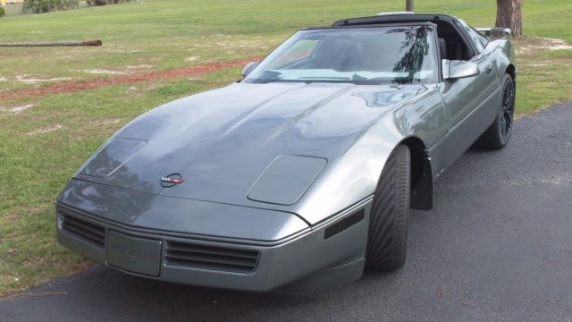 1987 Phantom Gray Chevrolet Corvette Coupe