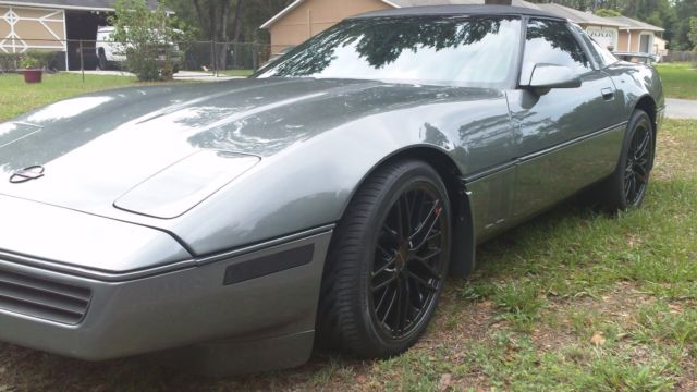 1987 Phantom Gray Chevrolet Corvette Coupe