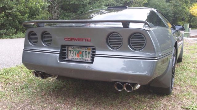 1987 Phantom Gray Chevrolet Corvette Coupe