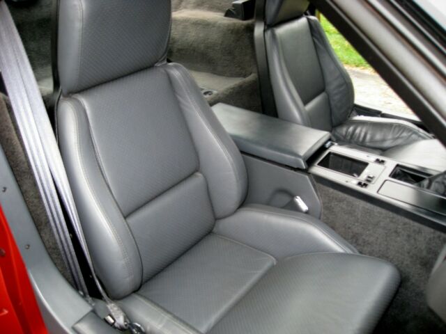 1987 Dark Red Metallic Chevrolet Corvette Coupe