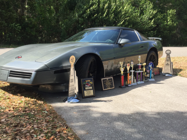 1987 Phantom Gray Chevrolet Corvette Coupe