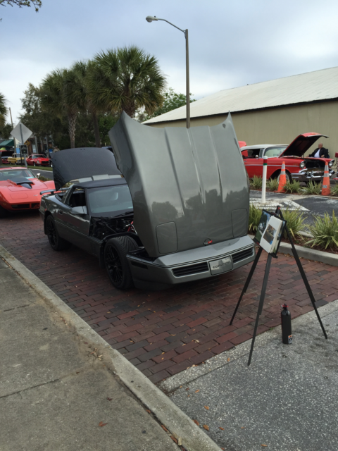 1987 Phantom Gray Chevrolet Corvette Coupe