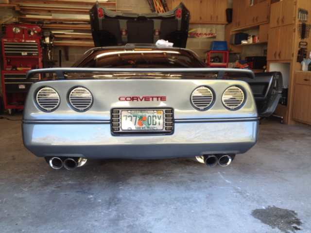 1987 Phantom Gray Chevrolet Corvette Coupe