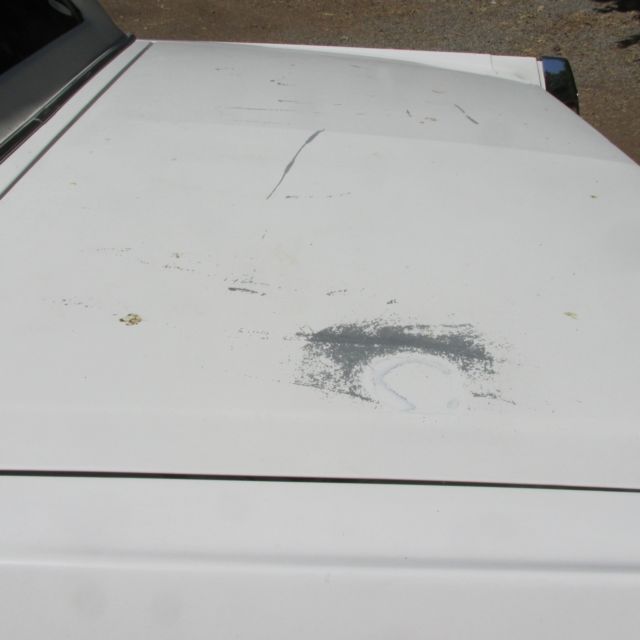 1987 White Cadillac Brougham Coupe