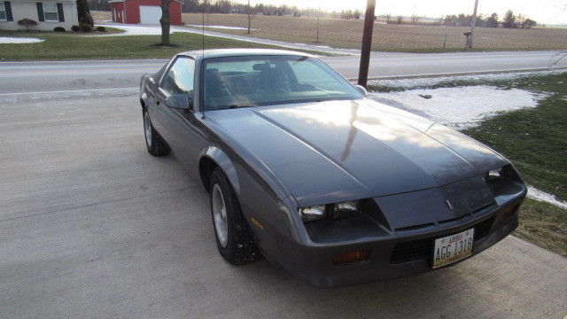 1987 Black Chevrolet Camaro Coupe