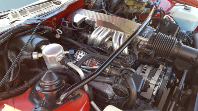 1987 Red Chevrolet Camaro Coupe