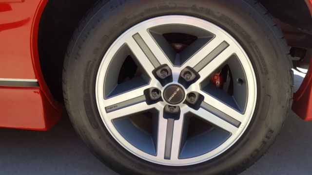 1987 Red Chevrolet Camaro Coupe