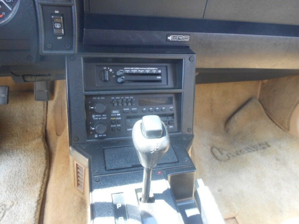 1987 Yellow Chevrolet Camaro --