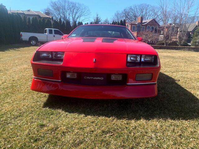 1987 Red Chevrolet Camaro Coupe