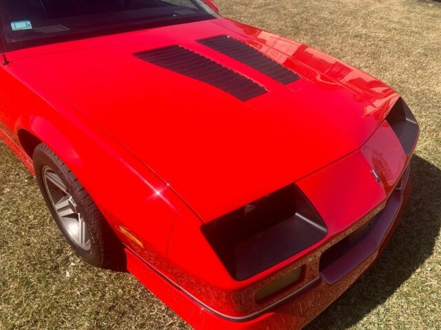 1987 Red Chevrolet Camaro Coupe