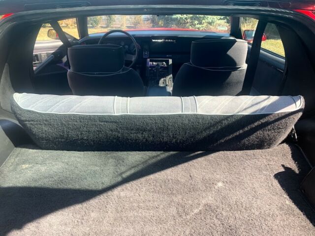 1987 Red Chevrolet Camaro Coupe