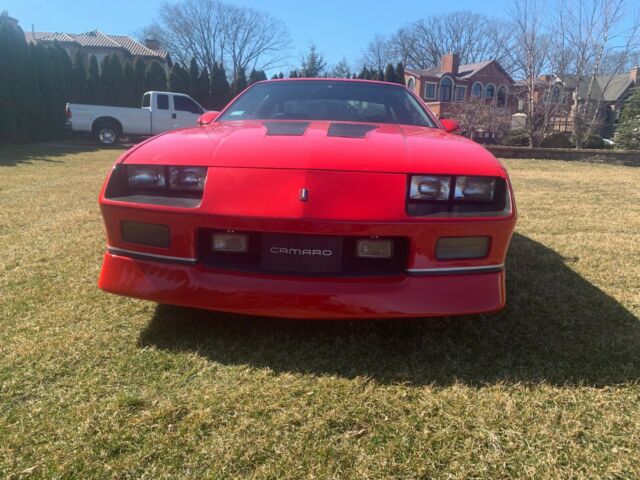 1987 Red Chevrolet Camaro Coupe