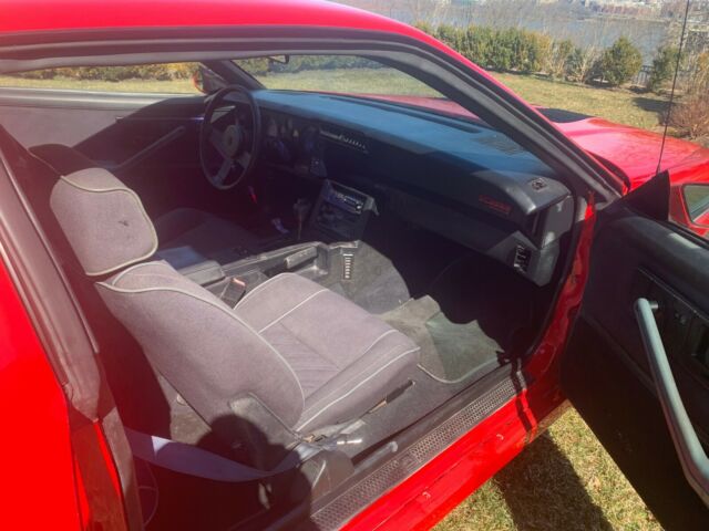 1987 Red Chevrolet Camaro Coupe