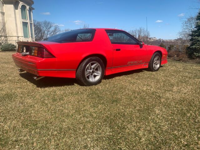 1987 Red Chevrolet Camaro Coupe