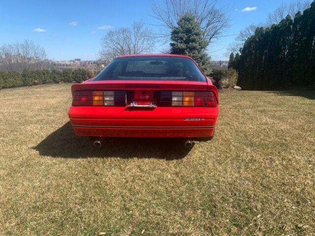 1987 Red Chevrolet Camaro Coupe