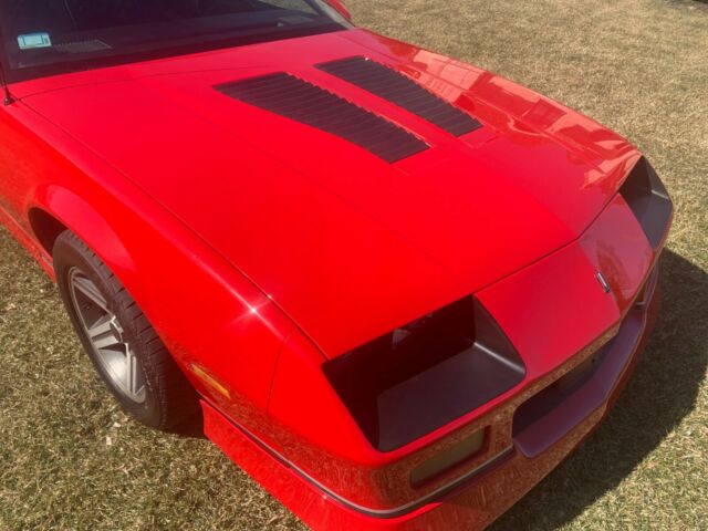 1987 Red Chevrolet Camaro Coupe
