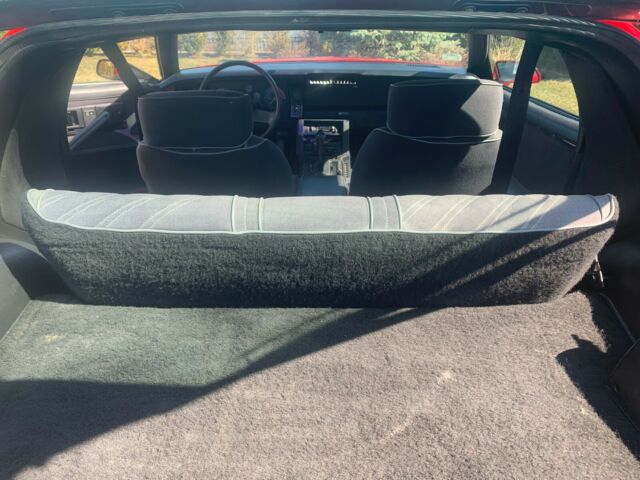 1987 Red Chevrolet Camaro Coupe