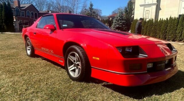 1987 Red Chevrolet Camaro Coupe