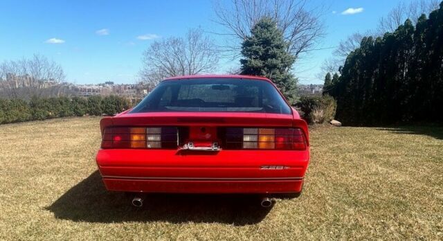 1987 Red Chevrolet Camaro Coupe