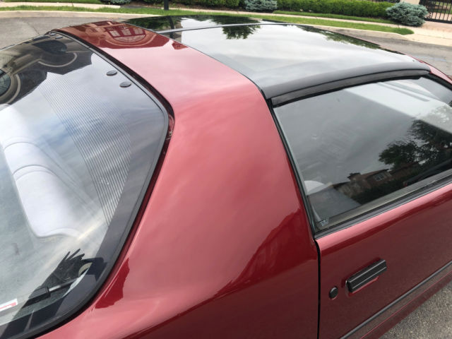 1987 Red Chevrolet Camaro Coupe