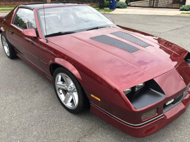 1987 Red Chevrolet Camaro Coupe