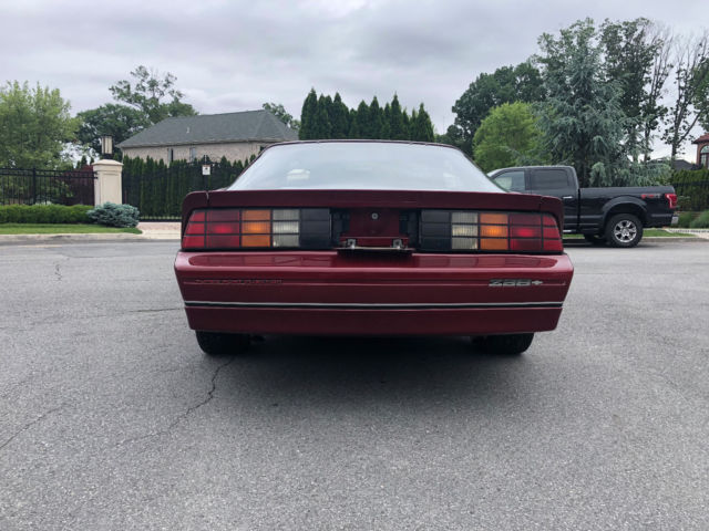 1987 Red Chevrolet Camaro Coupe