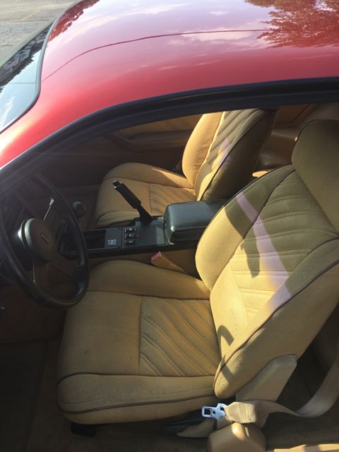 1987 Burgundy Chevrolet Camaro Coupe