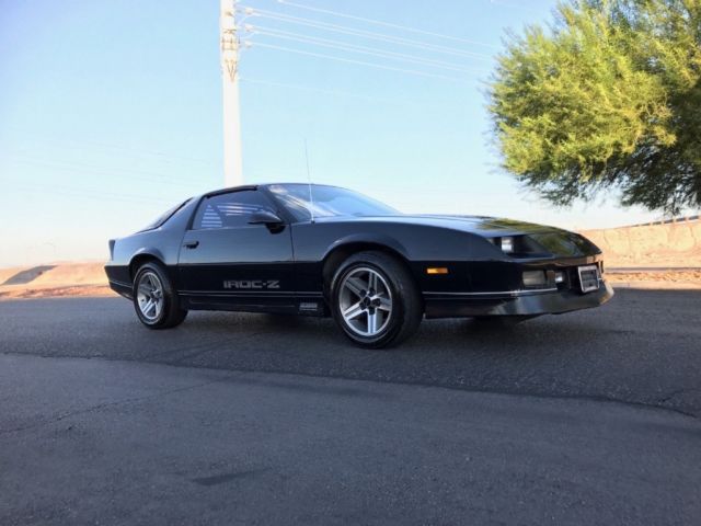 1987 Black Chevrolet Camaro Coupe