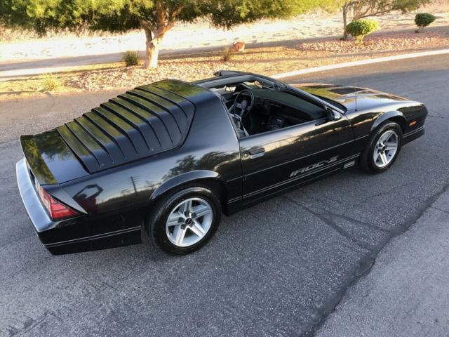 1987 Black Chevrolet Camaro Coupe