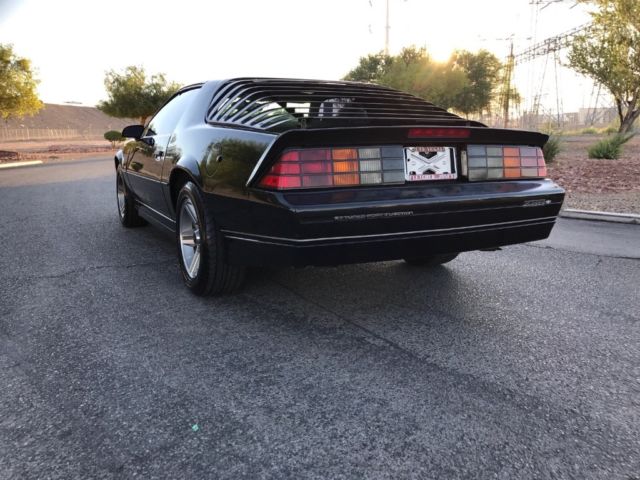 1987 Black Chevrolet Camaro Coupe