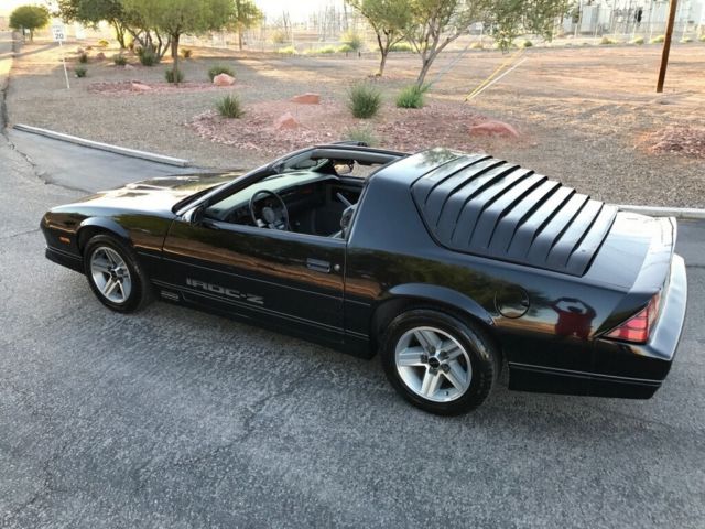 1987 Black Chevrolet Camaro Coupe