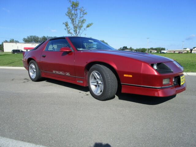 1987 Burgundy Chevrolet Camaro Coupe