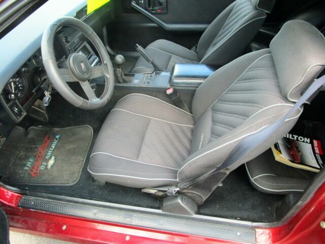 1987 Burgundy Chevrolet Camaro Coupe