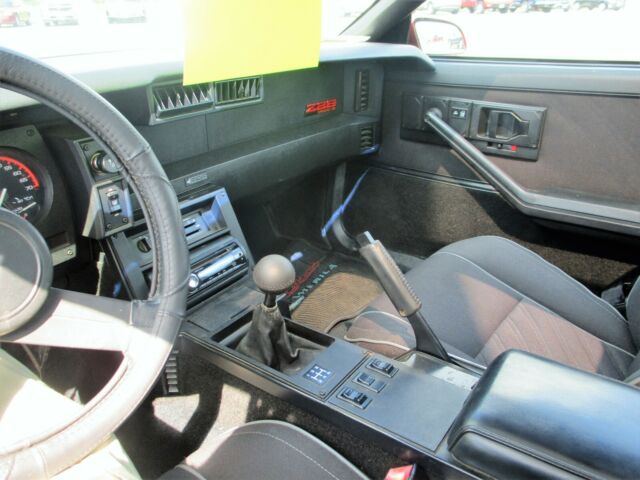 1987 Burgundy Chevrolet Camaro Coupe
