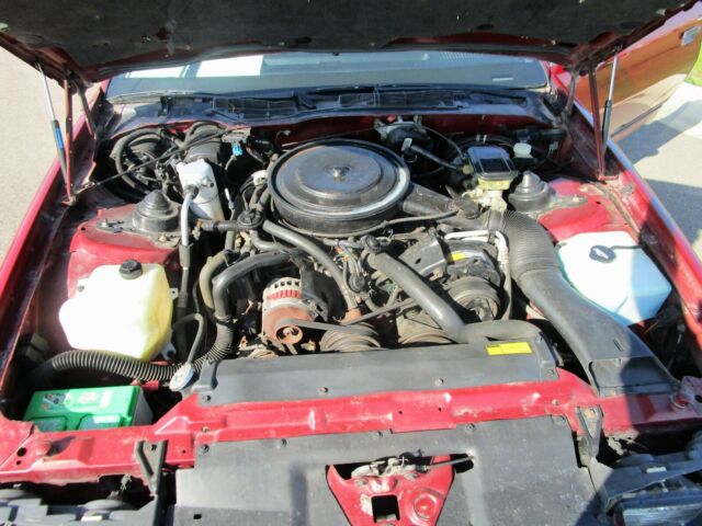 1987 Burgundy Chevrolet Camaro Coupe