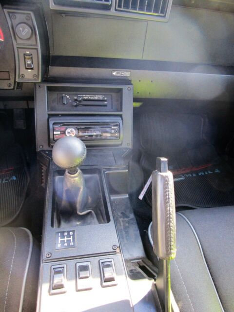 1987 Burgundy Chevrolet Camaro Coupe