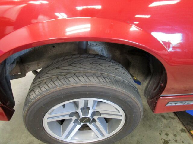 1987 Burgundy Chevrolet Camaro Coupe